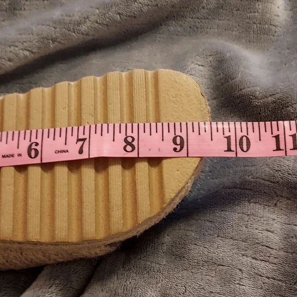 Dirty Laundry Women’s Dayton Jute Natural Espadrille Sandal Slides Size 7 EUC - Picture 9 of 9